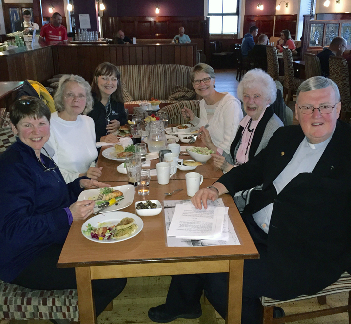 Clockwise, from left: Molly Daniel, Annis Householder, Martha Clark,